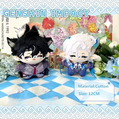 Smile House Plush Genshin Impact Fanart Neuvillette Wriothesley 12CM Plush Doll