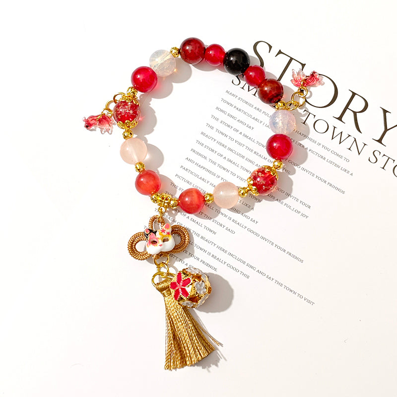 Smile House Plush Honkai: Star Rail Sparkle Hanabi Inspired Bracelet