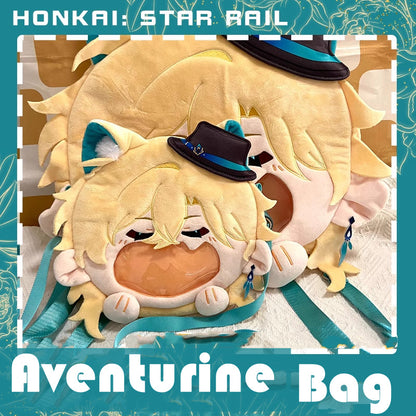 Smile House Plush Honkai: Star Rail Aventurine Crossbody Bag Backpack