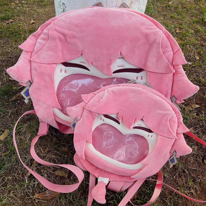 Smile House Plush Genshin Impact Yae Miko Backpack Crossbody Bag