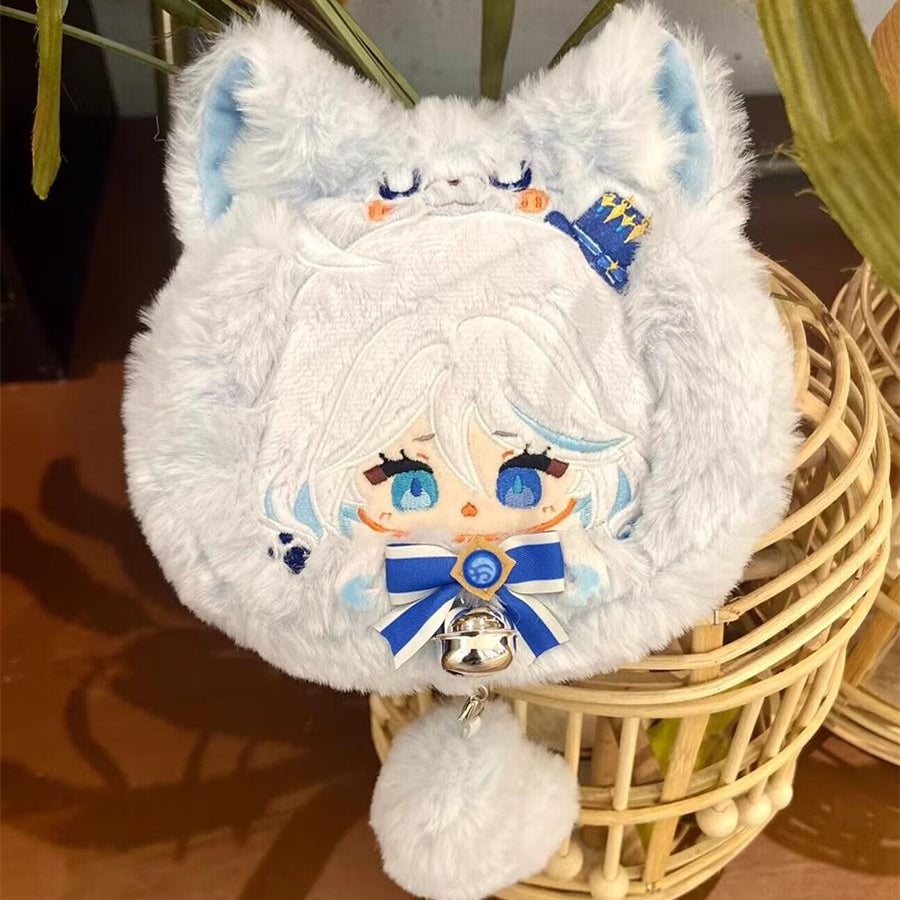 Smile House Plush Genshin Furina Focalors Bag Purse