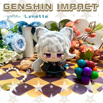 Smile House Plush Genshin Impact plushie Lyney Lynette Freminet 20CM Plush Doll
