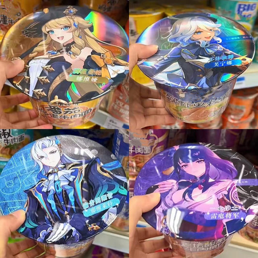 Smile House Plush Genshin Impact Faster Noddles Cover Removable Multifunctional Big Badge 15CM (Just Cover Badge)