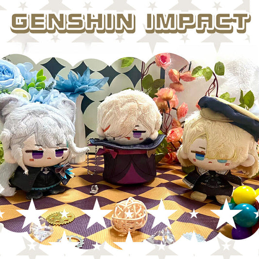 Smile House Plush Genshin Impact plushie Lyney Lynette Freminet 20CM Plush Doll