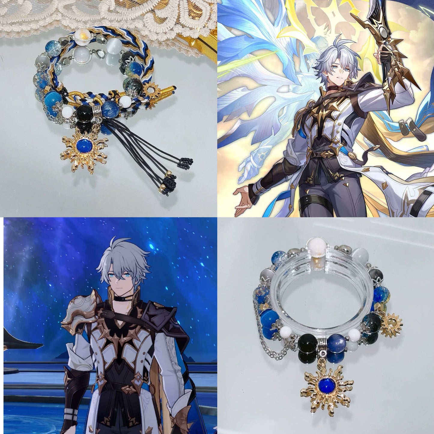 Smile House Plush Honkai: Star Rail Phainon Handemade Double Bracelet