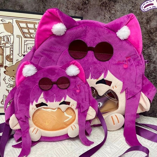 Smile House Plush Honkai: Star Rail Kafka Crossbody Bag Backpack