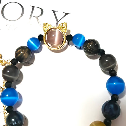 Smile House Plush Honkai Star Rail Cipher Inspired Round Bracelet