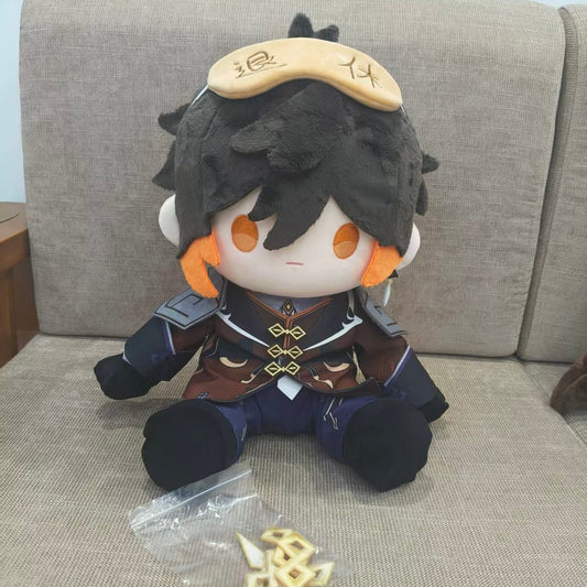 Smile House Plush Genshin Impact Plushies Staring Zhongli 40CM Plush Doll