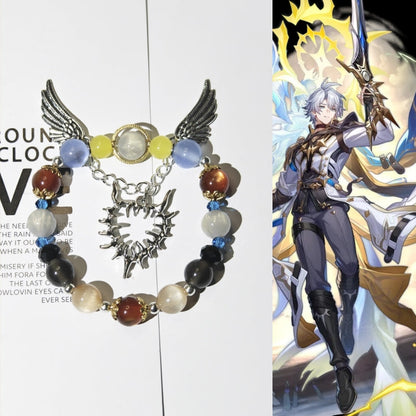 Smile House Plush Honkai Star Rail Phainon Inspired Round Bracelet