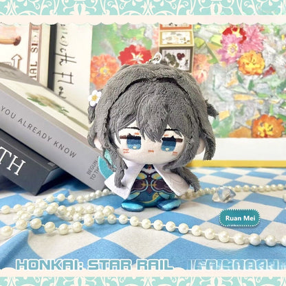 Smile House Plush Honkai: Star Rail Huohuo Argenti Topz Ruan Mei Serval Plushies 12CM Plush Doll