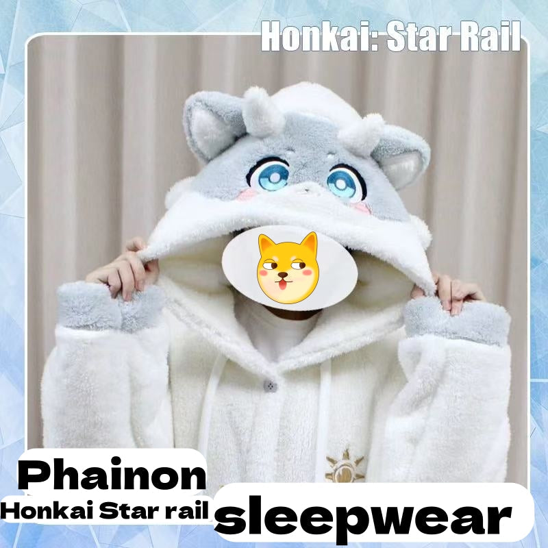 Smile House Plush Honkai Star Rail Phainon Plush Doll Pajamas Sleepwear