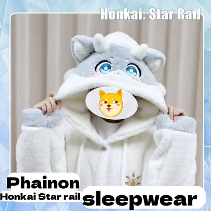 Smile House Plush Honkai Star Rail Phainon Plush Doll Pajamas Sleepwear