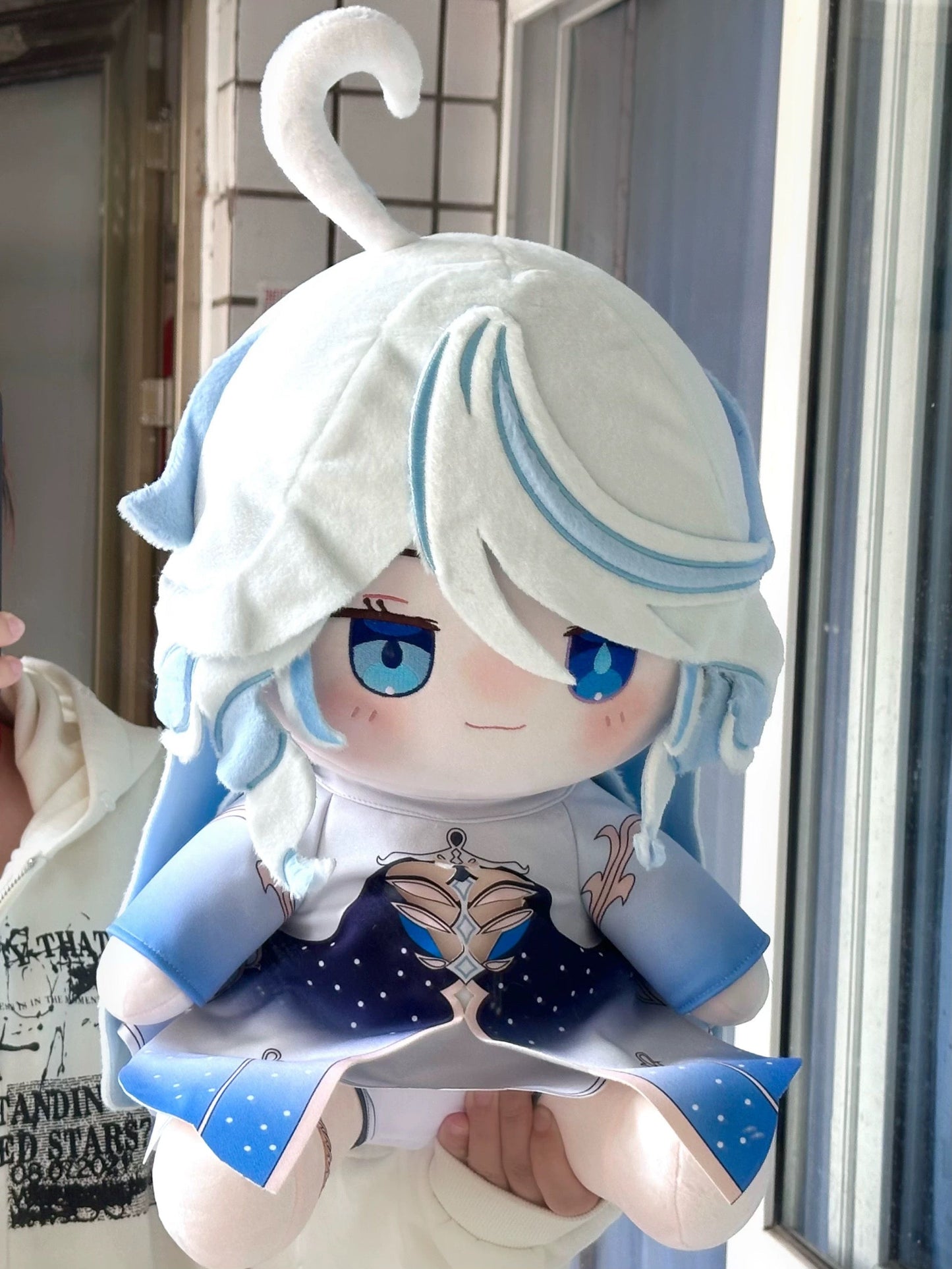 Smile House Plush Genshin Impact Plushies Staring Furina Focarlors Forcalos 40CM Plush Doll