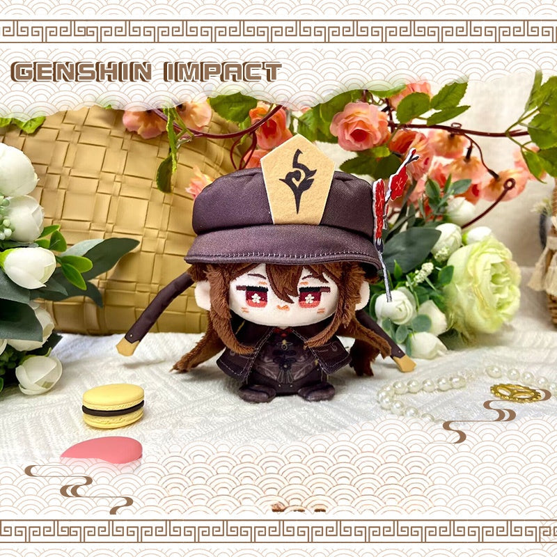 Smile House Plush Genshin Impact Hutao Ganyu Yake Miko Baal Raiden Shogun 12CM Plush Doll