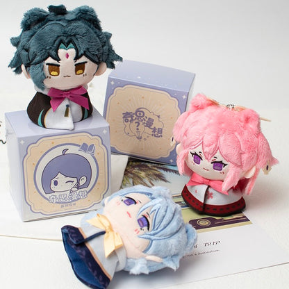 Smile House Plush Genshin Impact Xiao Yae Venti Kazuha Cloak Baby Plush Doll 12 CM