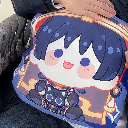 Smile House Plush Genshin Impact Pillow Scaramouche Plush Doll 38CM