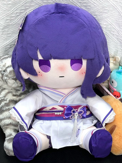 Smile House Plush Genshin Impact Plushie Big Eyes Baal Ei Raiden Shugun 40CM Plush Doll