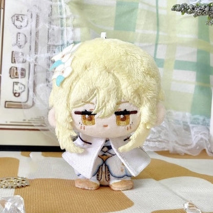 Smile House Plush Genshin Impact Yoimiya Traveler Lumine Dainsleif Cloak Plush Doll 12 CM