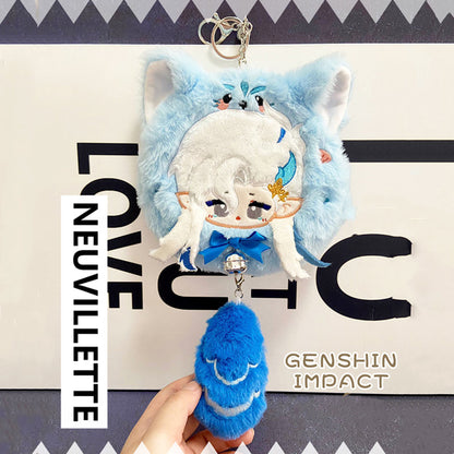 Smile House Plush Genshin Impact Neuvillette Bag Purse