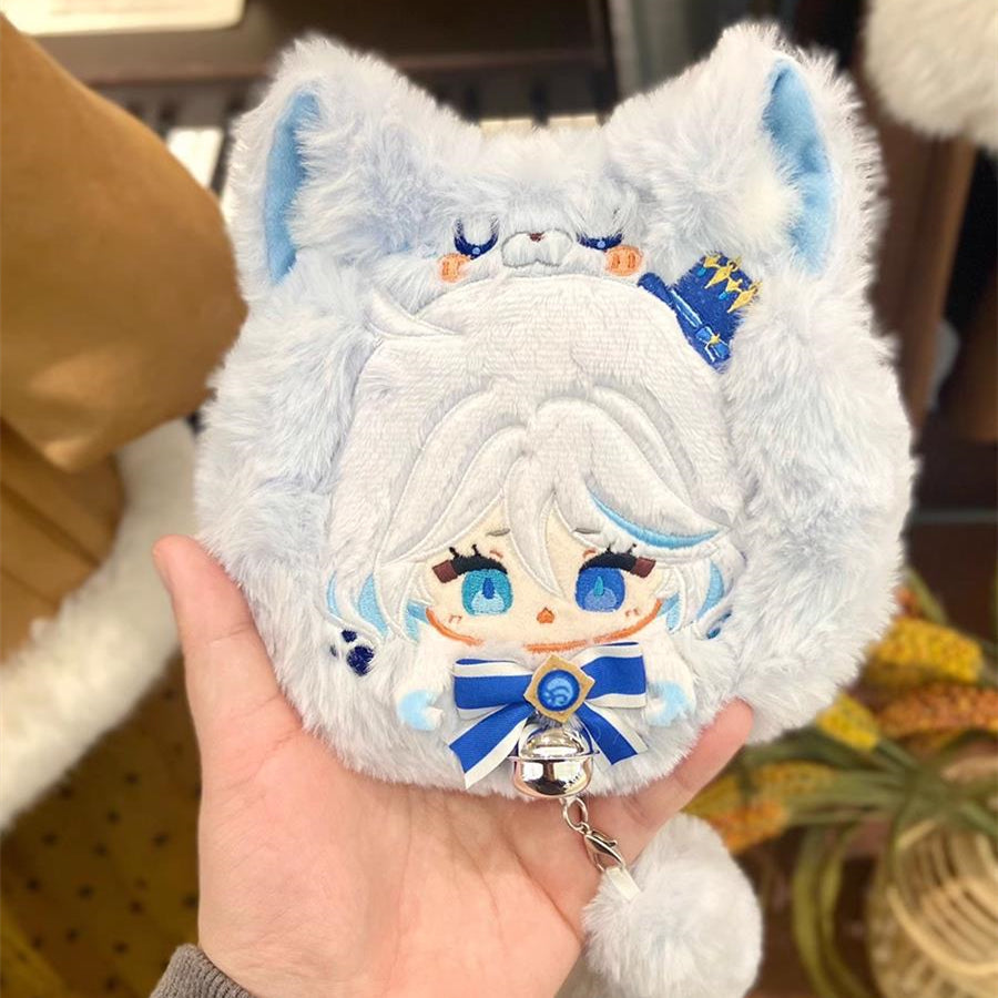 Smile House Plush Genshin Furina Focalors Bag Purse