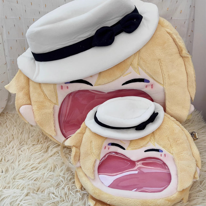 Smile House Plush NIJISANJI Vtuber Luca Backpack Crossbody Bag