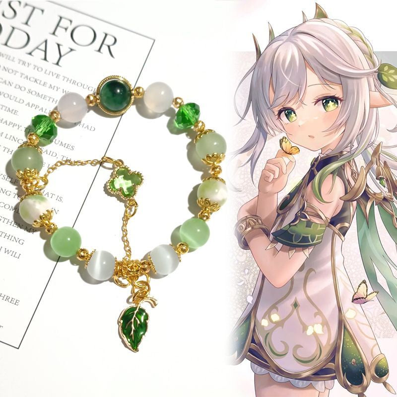 ¡¾Free Shipping¡¿Smile House Plush Genshin Impact Nahida Inspired Bracelets