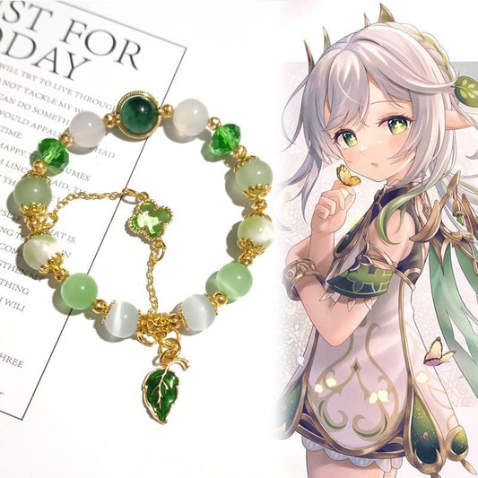 ¡¾Free Shipping¡¿Smile House Plush Genshin Impact Nahida Inspired Bracelets