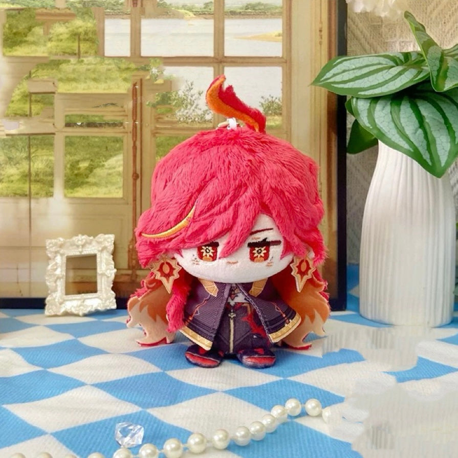 Smile House Plush Genshin Impact  Mualani Kinich Citlali Kachina  Mavuika Cloak Plush Doll 12 CM