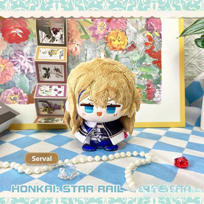 Smile House Plush Honkai: Star Rail Huohuo Argenti Topz Ruan Mei Serval Plushies 12CM Plush Doll