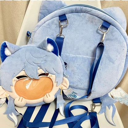 Smile House Plush Honkai Star Rail Sunday Smile Backpack Crossbody Bag