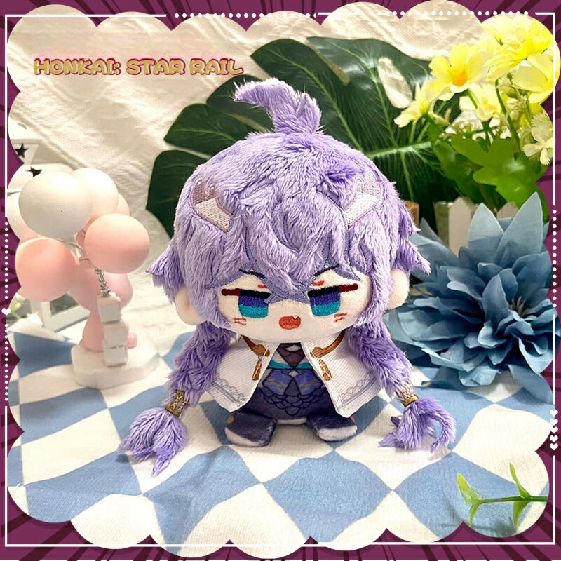 Smile House Plush Honkai: Star Rail Kafka Bailu Danheng Jingyuan Herta Plushie 12CM Plush Doll