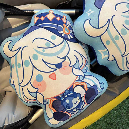 Smile House Plush Genshin Impact Pillow Furina Plush Doll 38CM