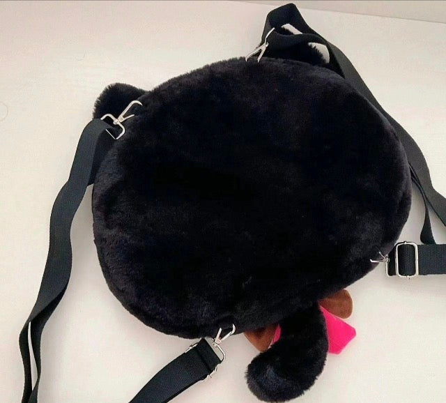 Smile House Plush Genshin Impact Fanart Lyney Backpack Bag Crossbody Bag