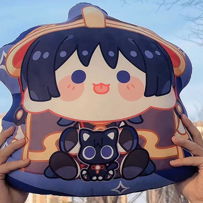 Smile House Plush Genshin Impact Pillow Scaramouche Plush Doll 38CM