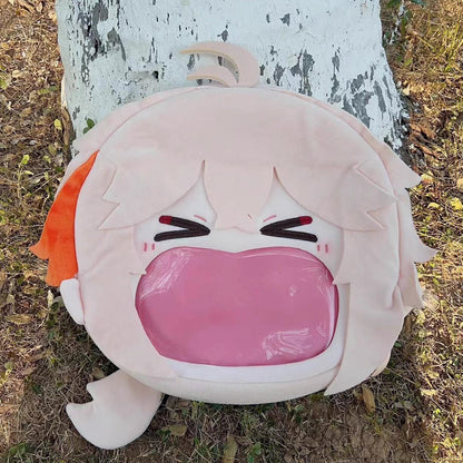 Smile House Plush Genshin Impact Kaedehara Kazuha Crossbody Bag Backpack