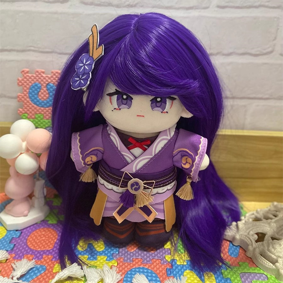 Smile House Plush Genshin Impact plushie Baal Raiden Shogun Plush Doll 20 CM