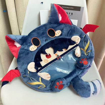 Smile House Plush Honkai: Star Rail Fanart Blade Crossbody Bag Backpack