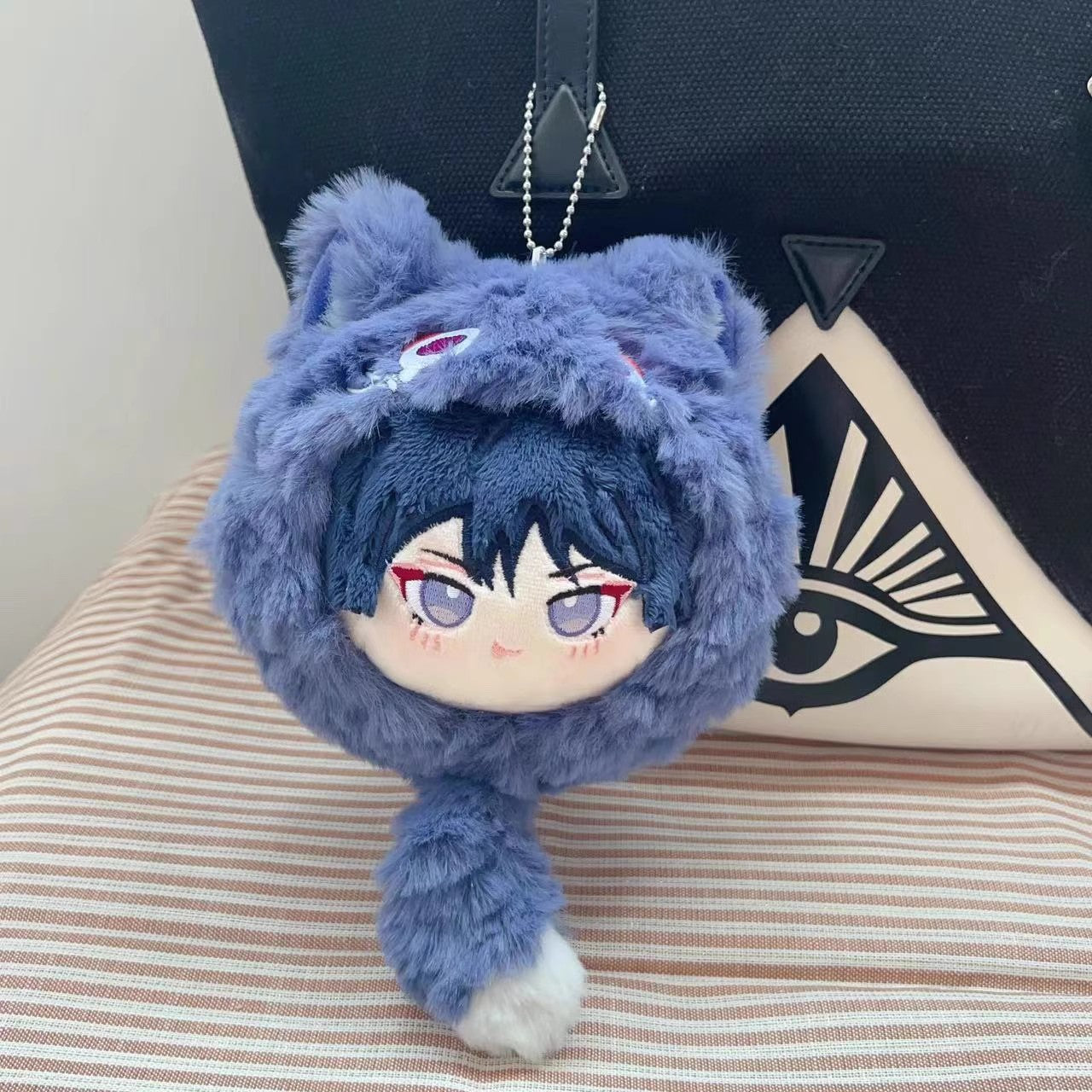 Smile House Plush Genshin Impact Wanderer Scaramouche Ball Plush Doll Ball