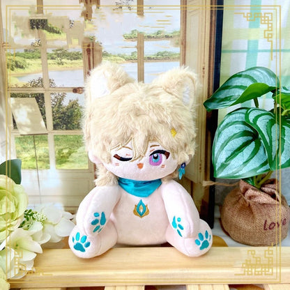 Smile House Plush Honkai Star Rail Plushies Aventurine Dr. Ratio Animal Plush Doll 15CM