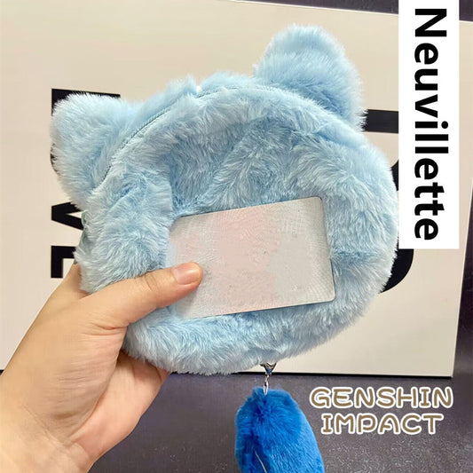 Smile House Plush Genshin Impact Neuvillette Bag Purse