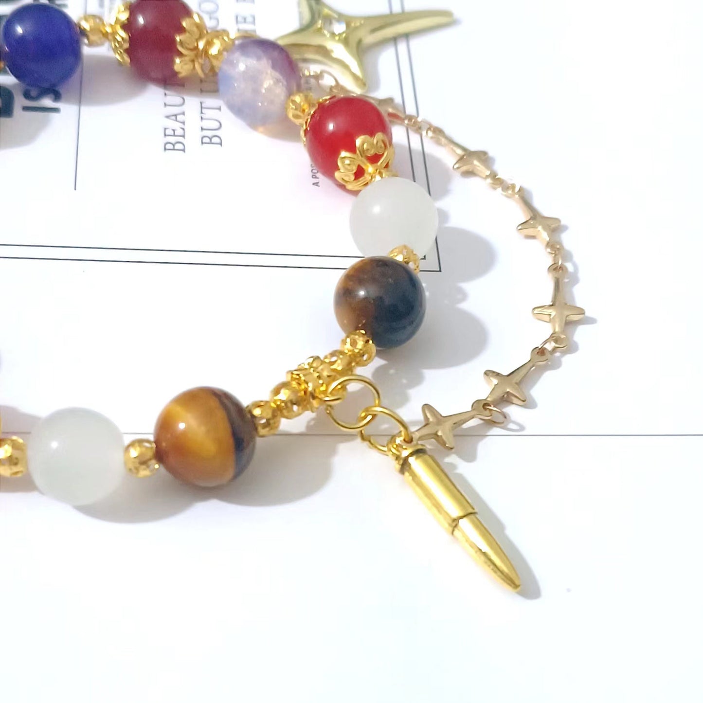 ¡¾Free Shipping¡¿Smile House Plush Genshin Impact Chevreuse Inspired Bracelets