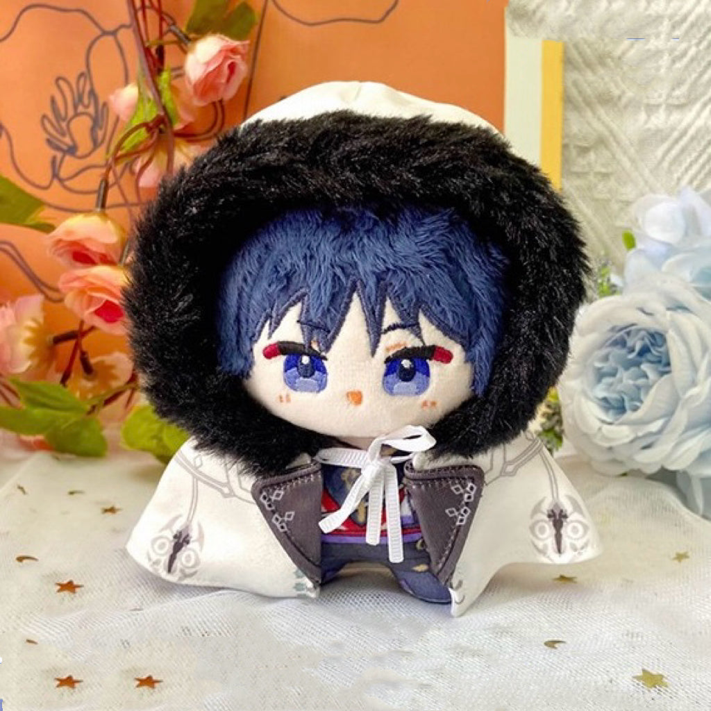 Smile House Plush Genshin Impact Wanderer Scaramouche Kabukimono HX Style Plush Doll 12 CM