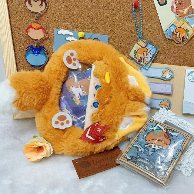 Smile House Plush Game Genshin Impact Tartaglia Childe Purse Crossbody Bag