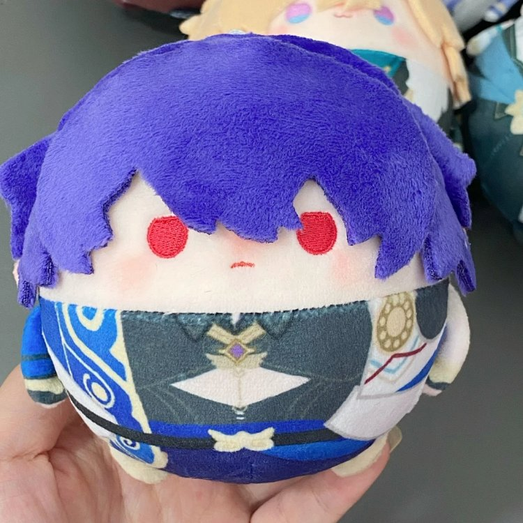 Smile House Plush Honkai: Star Rail Plushie Jingyuan Sunday Aventurine Dr Ratio Dan Heng ? Imbibitor Lunae 10CM Plush Ball Doll