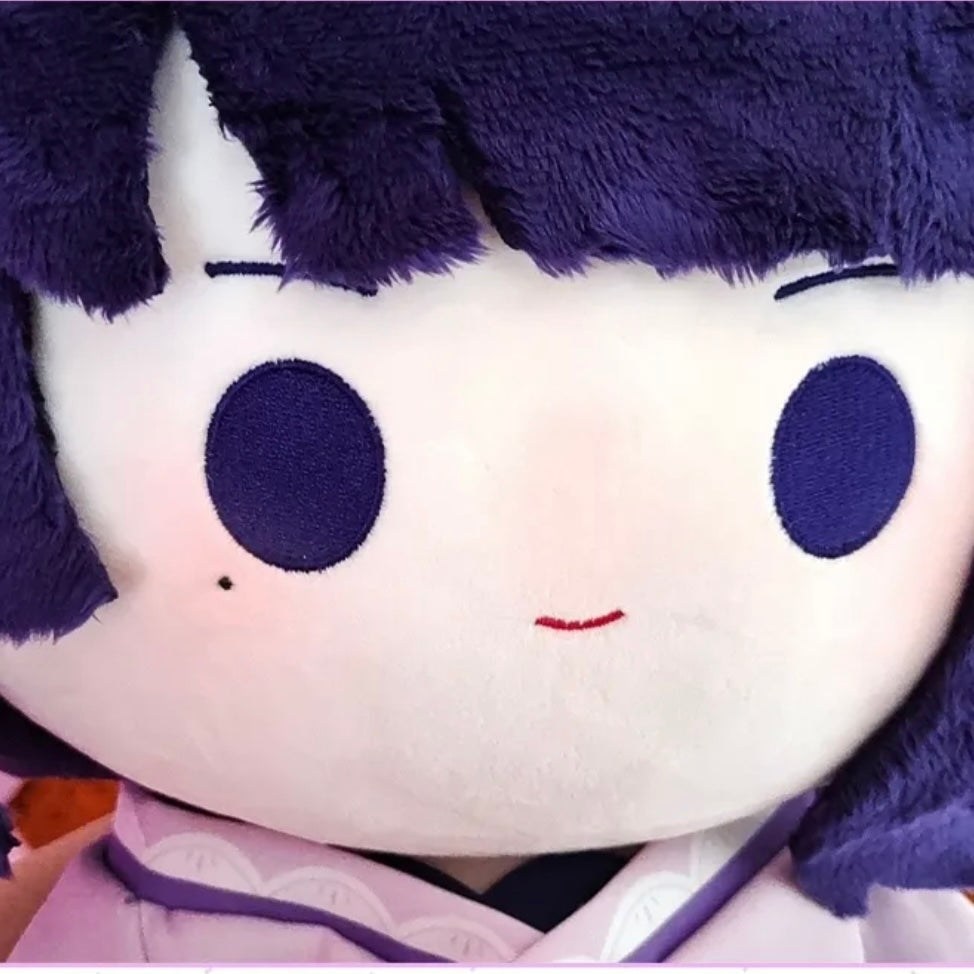 Smile House Plush Genshin Impact Plushies Staring Baal Ei Raiden Shugun 40CM Plush Doll