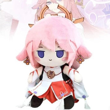Smile House Plush Genshin Impact Fanmade Yae Miko Plush Doll 23CM