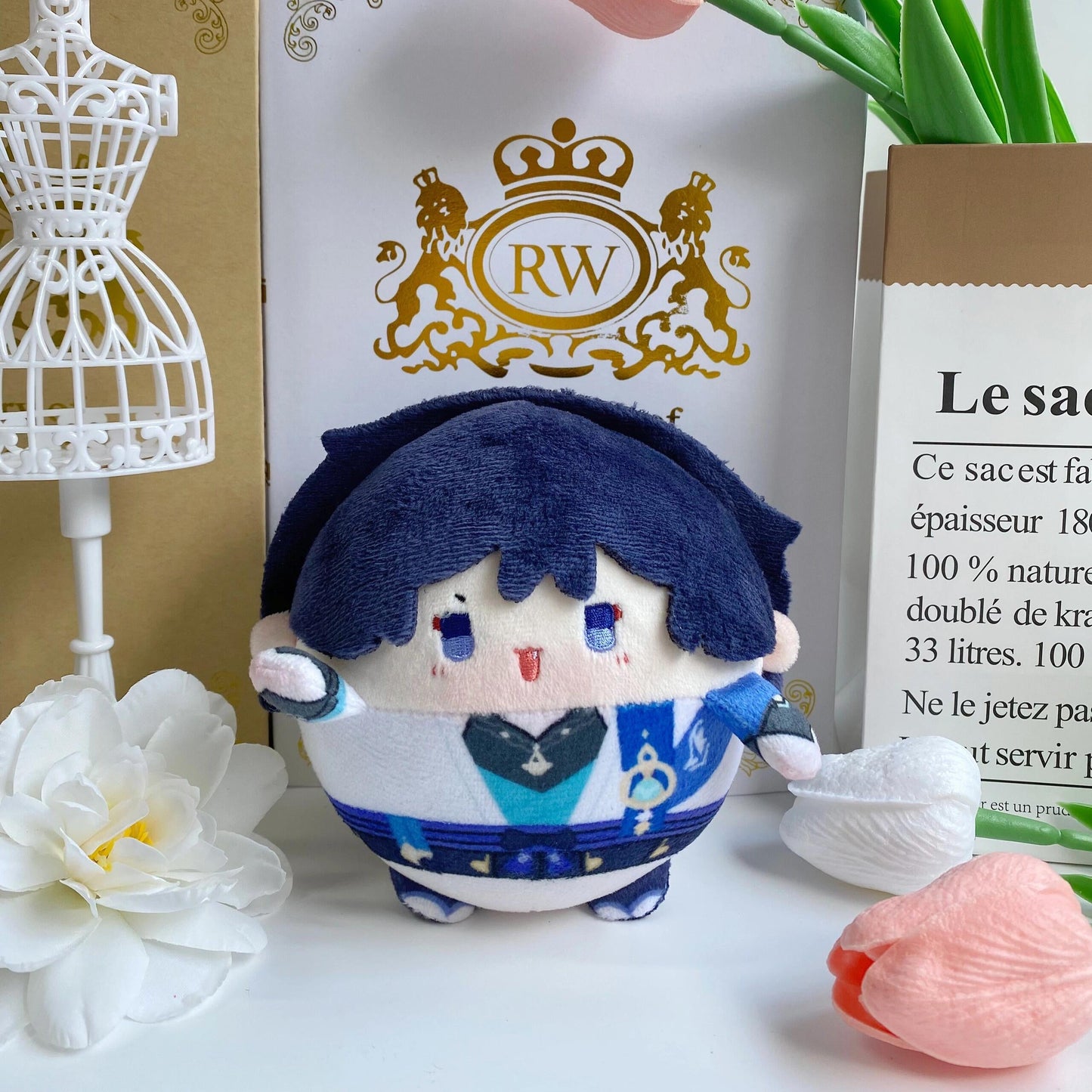 Smile House Plush Genshin Impact Plushies Wanderer Scaramouche Plush Ball Doll