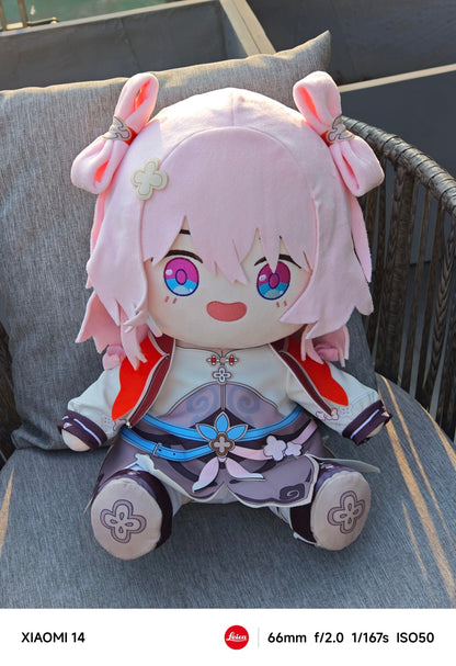 Smile House Plush Honkai: Star Rail Plushies March 7th Big Eyes 40CM Plush Doll