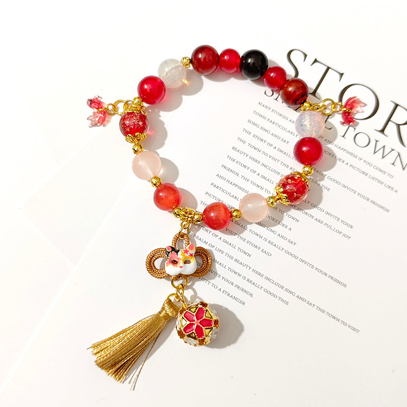 Smile House Plush Honkai: Star Rail Sparkle Hanabi Inspired Bracelet