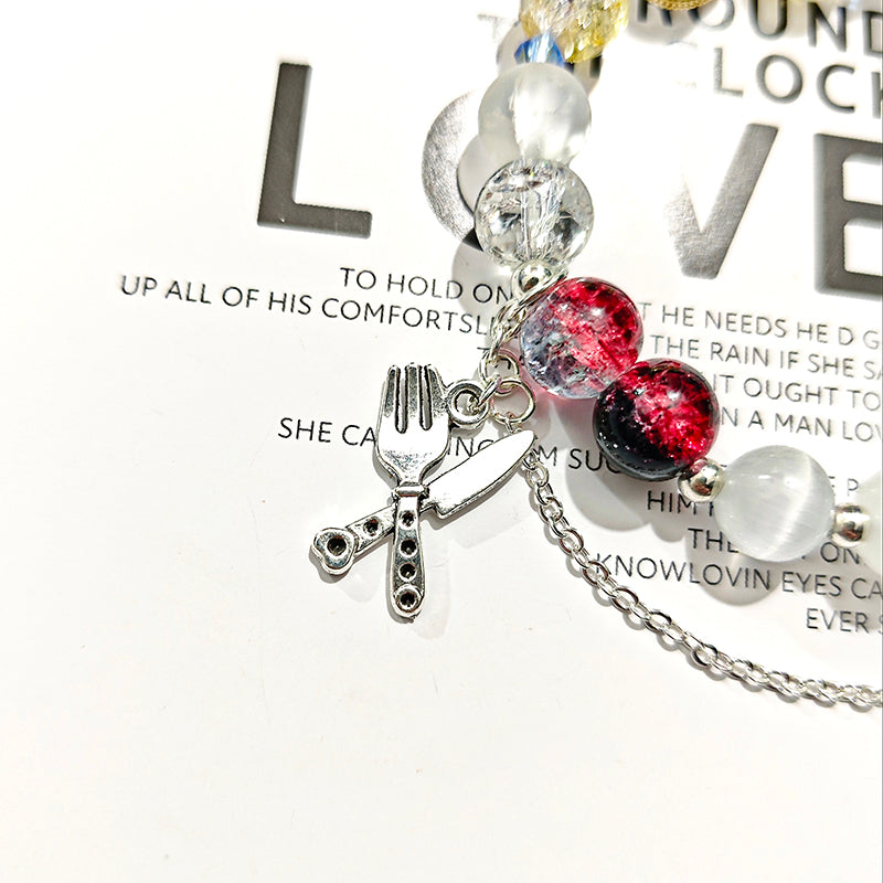 Smile House Plush Game Wuthering Waves Escoffier Inspired Bracelet